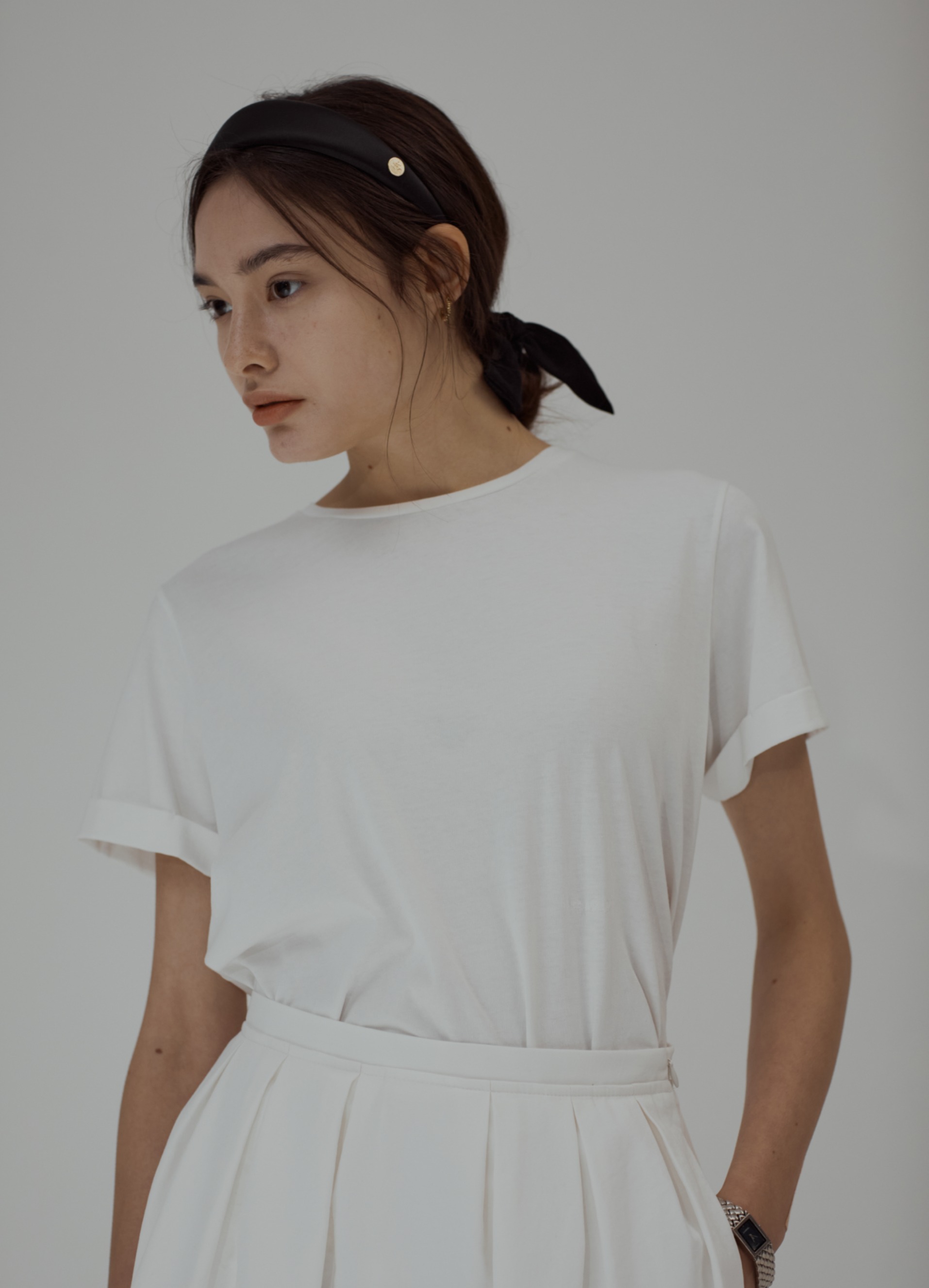 Annecy Tee (Ivory) Out Of Stock