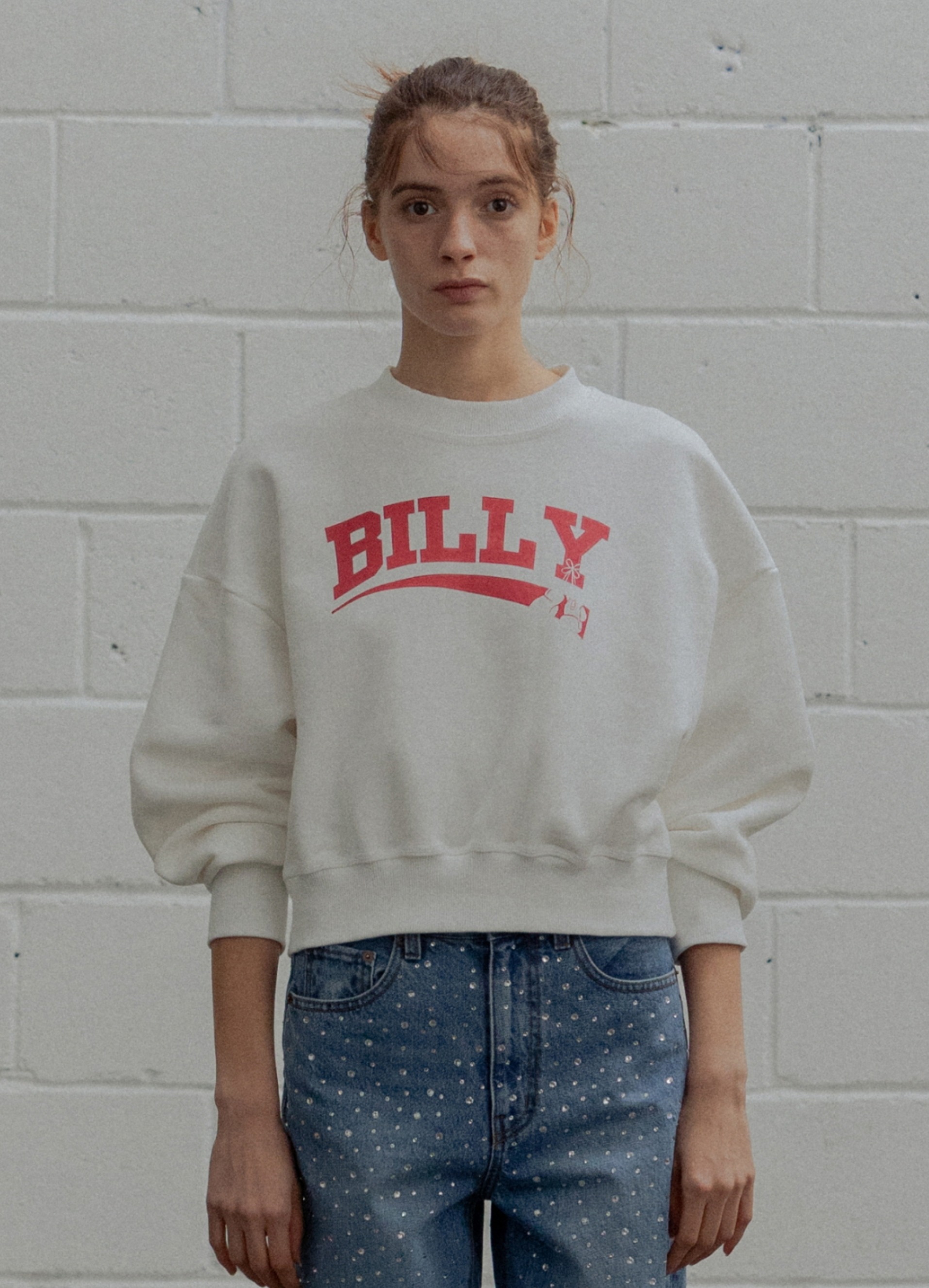 BILLY Sweat Shirt (Ivory) Out Of Stock