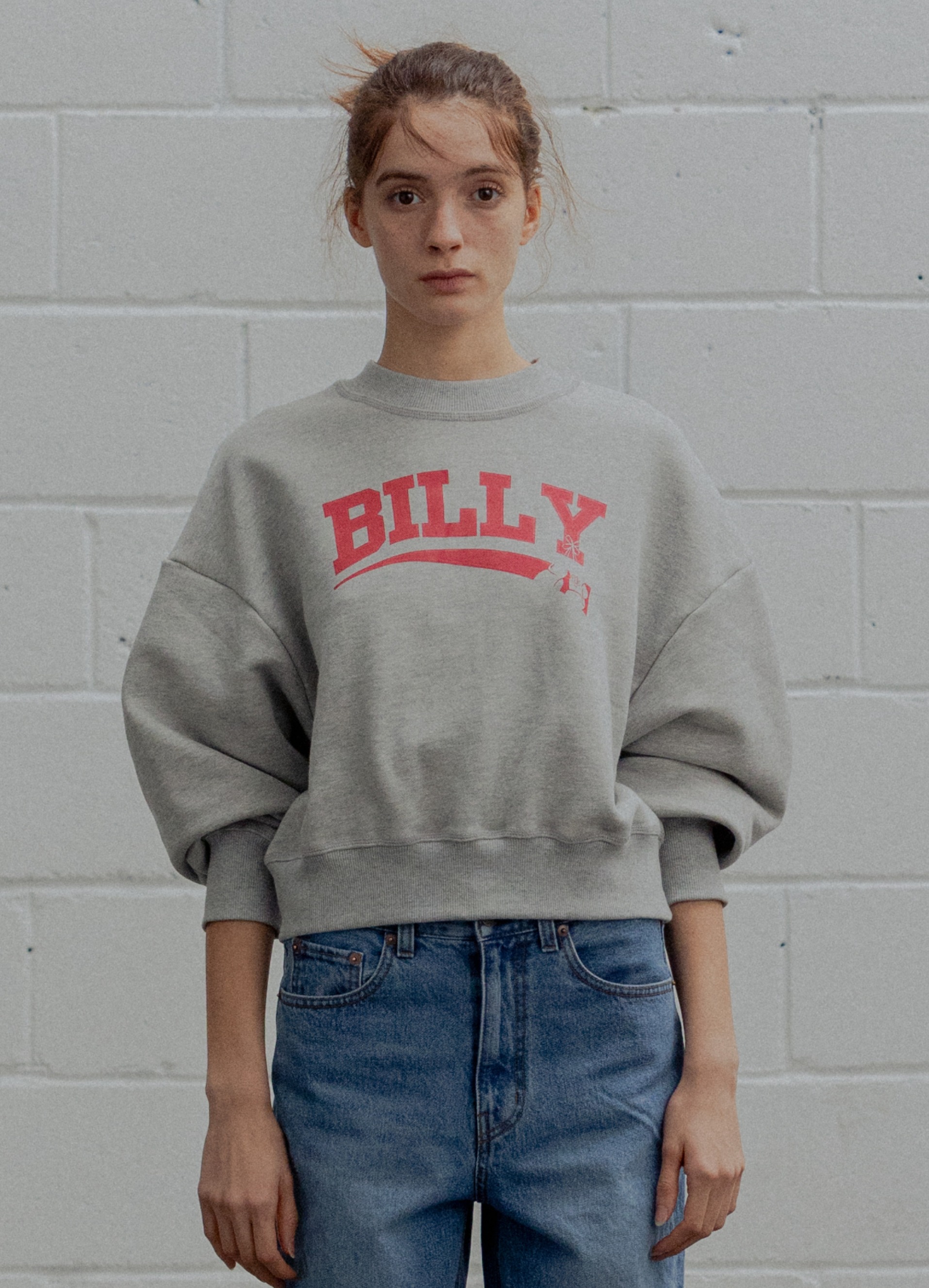 BILLY Sweat Shirt (Gray) Out Of Stock