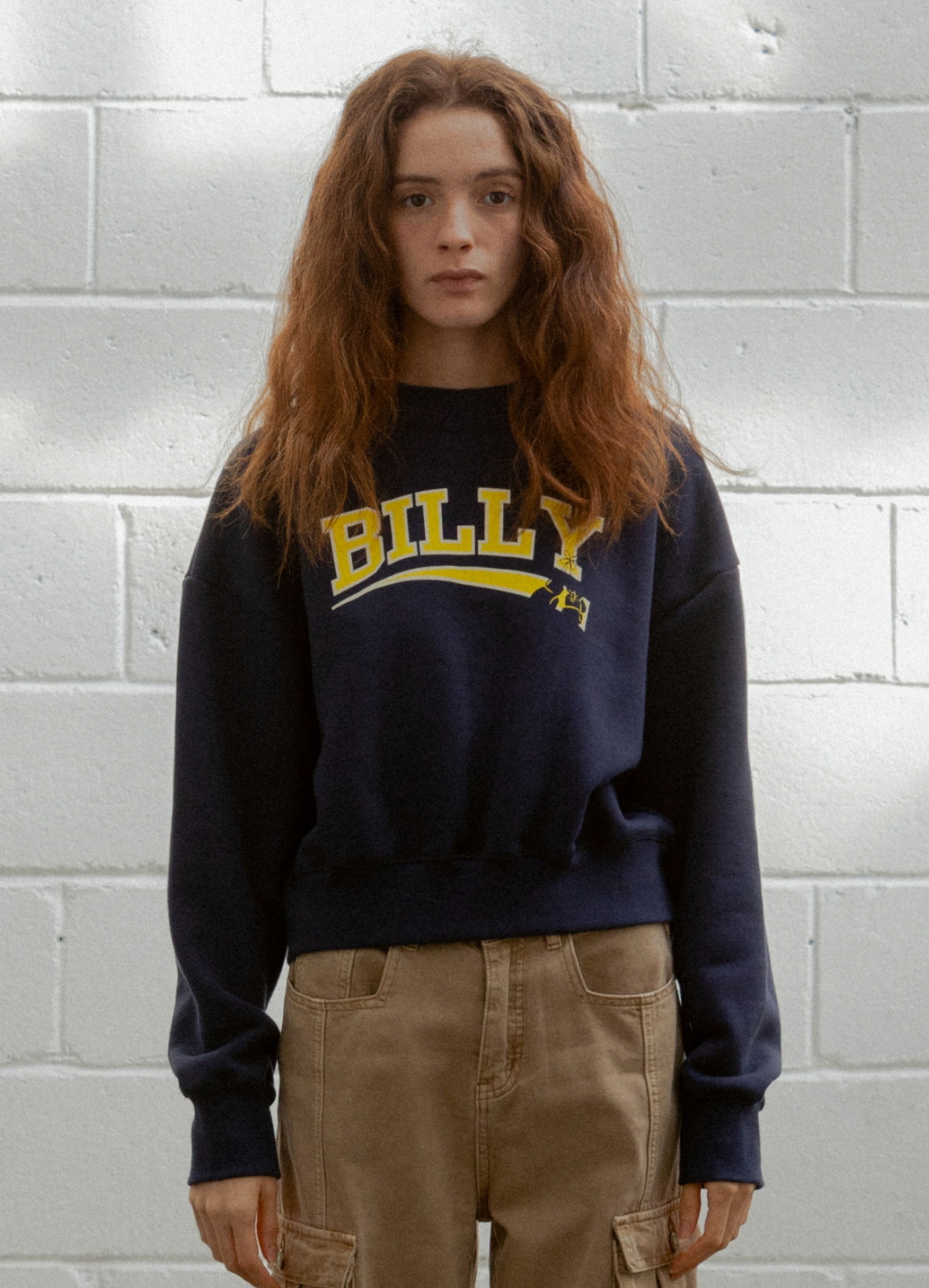 BILLY Sweat Shirt (Navy) Out Of Stock