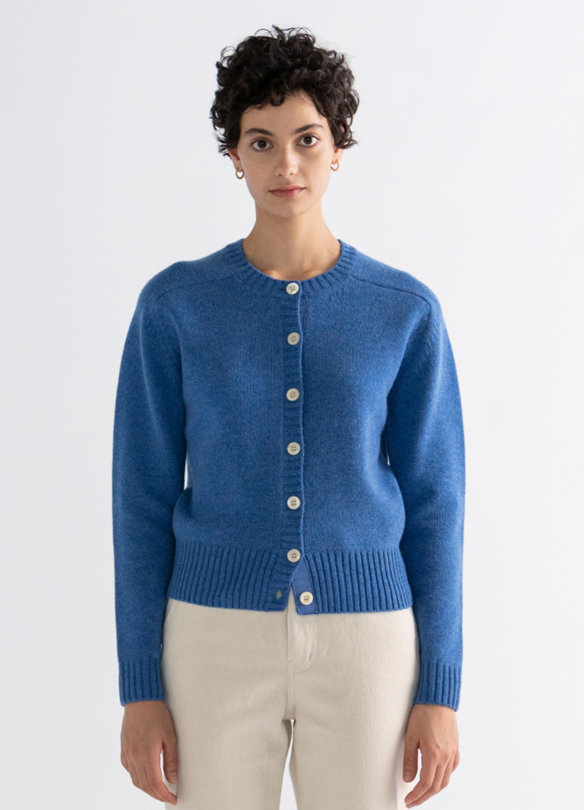 Amelie British Cardigan (Blue) Out Of Stock