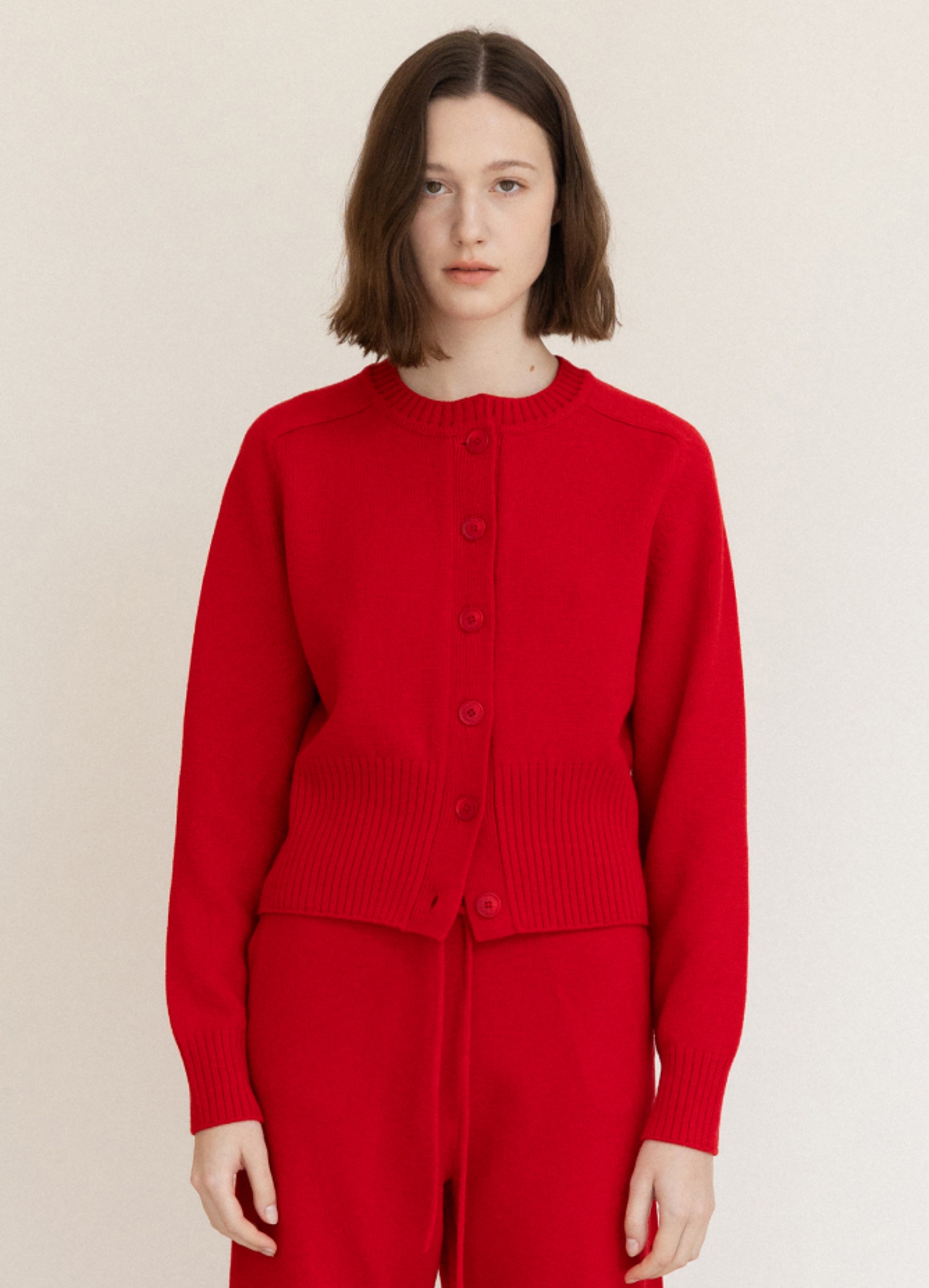 Softly Cardigan (Red) Out Of Stock